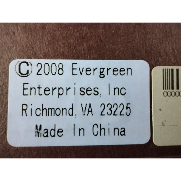 Eco Plates Coldwater Creek 4 Plate Set Kitchen Decor Flower Pattern Evergreen - Picture 2 of 14